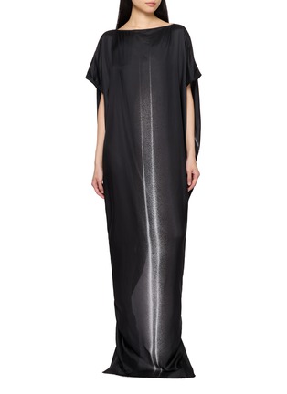 Rick Owens | Dagger Print Draped Maxi Dress