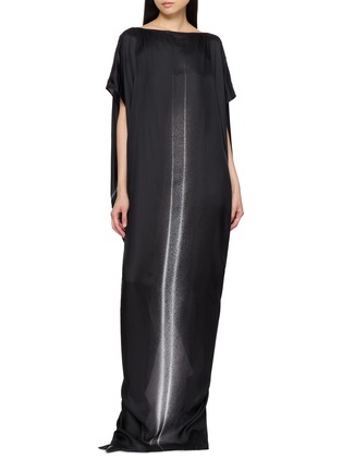 Rick Owens | Dagger Print Draped Maxi Dress