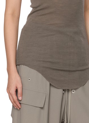  - RICK OWENS - Basic Rib Tank Top