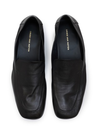 模特儿示范图 - 点击放大 - DRIES VAN NOTEN - Soft Leather Loafers