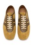 细节 - 点击放大 - DRIES VAN NOTEN - Slim Suede Leather Men's Sneakers