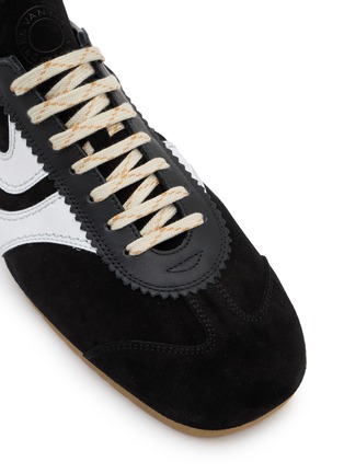 细节 - 点击放大 - DRIES VAN NOTEN - Slim Suede Men's Sneakers