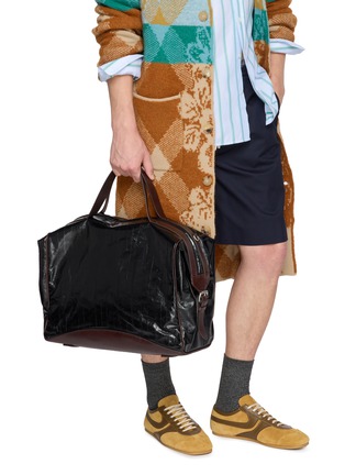 正面 -点击放大 - DRIES VAN NOTEN - Large Weekend Leather Bag