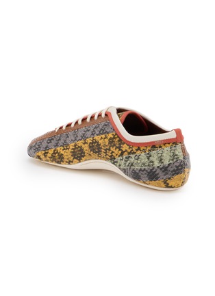  - DRIES VAN NOTEN - 女款蛇皮纹皮革运动鞋