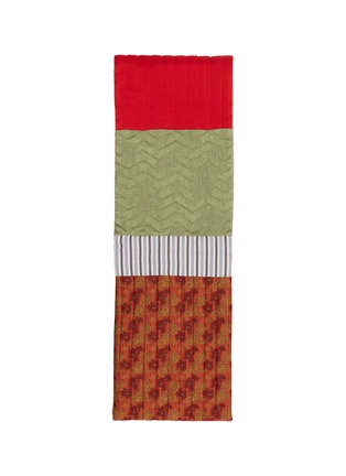 细节 - 点击放大 - DRIES VAN NOTEN - Fidel Embroidered Cotton Blend Scarf