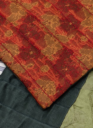 细节 - 点击放大 - DRIES VAN NOTEN - Fidel Embroidered Cotton Blend Scarf