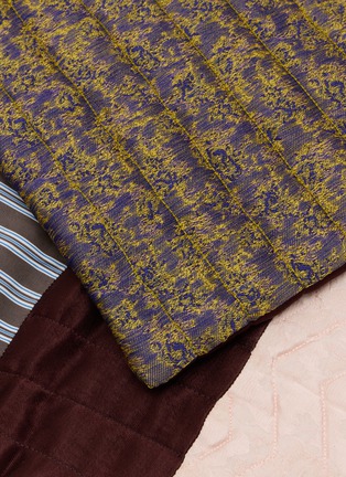 细节 - 点击放大 - DRIES VAN NOTEN - Fidel Embroidered Cotton Blend Scarf