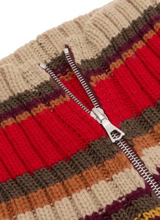 细节 - 点击放大 - DRIES VAN NOTEN - Wool Zip Collar