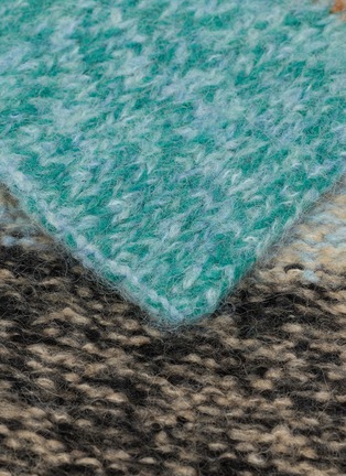 细节 - 点击放大 - DRIES VAN NOTEN - Thin Wool Scarf