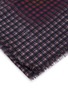 细节 - 点击放大 - DRIES VAN NOTEN - Checked Wool Scarf