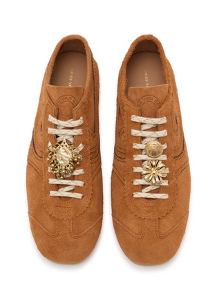 细节 - 点击放大 - DRIES VAN NOTEN - 女款挂饰系带运动鞋
