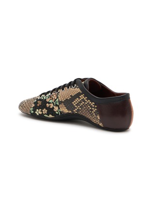  - DRIES VAN NOTEN - 女款皮革拼接运动鞋