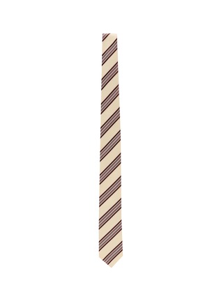 模特儿示范图 - 点击放大 - DRIES VAN NOTEN - Classic Striped Tie