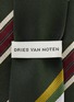 细节 - 点击放大 - DRIES VAN NOTEN - Diagonal Repp Stripe Classic Tie