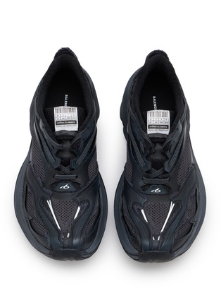 细节 - 点击放大 - BALENCIAGA - 女款 JET 做旧套穿运动鞋