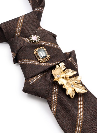 细节 - 点击放大 - MINIME PARIS - Dimond Tie Necklace