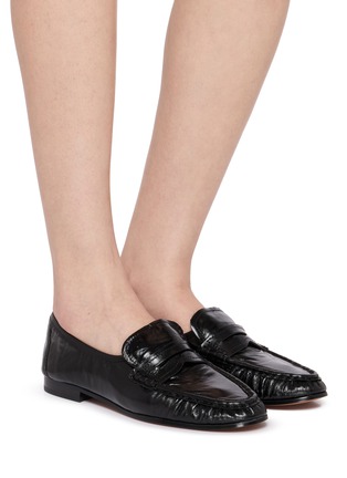 模特儿示范图 - 点击放大 - SAM EDELMAN - LIZBETH 皮革乐福鞋