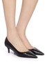 模特儿示范图 - 点击放大 - SAM EDELMAN - Summer 50 Leather Pumps