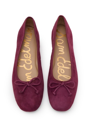 细节 - 点击放大 - SAM EDELMAN - Allie Suede Ballerina Flats