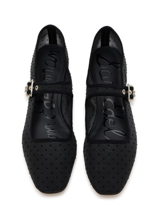 细节 - 点击放大 - SAM EDELMAN - Michaela Mesh Polka Dots Mary Jane Flats