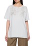 首图 - 点击放大 - MAISON MARGIELA - Oversized Numeric Handpainted Logo Cotton T-Shirt