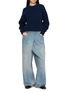 模特儿示范图 - 点击放大 - MAISON MARGIELA - Wrap Denim Jeans