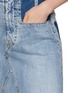  - MAISON MARGIELA - Waistless Light Wash Denim Maxi Skirt