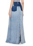 背面 - 点击放大 - MAISON MARGIELA - Waistless Light Wash Denim Maxi Skirt