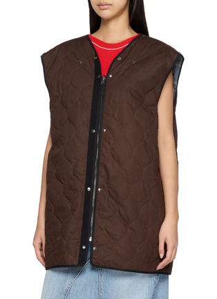细节 - 点击放大 - MAISON MARGIELA - Vest And Hunting Jacket Set