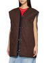 细节 - 点击放大 - MAISON MARGIELA - Vest And Hunting Jacket Set