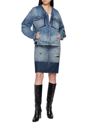 模特儿示范图 - 点击放大 - MAISON MARGIELA - Denim Jacket