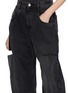  - MAISON MARGIELA - Cut Out Wide Leg Dark Wash Jeans