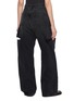 背面 - 点击放大 - MAISON MARGIELA - Cut Out Wide Leg Dark Wash Jeans
