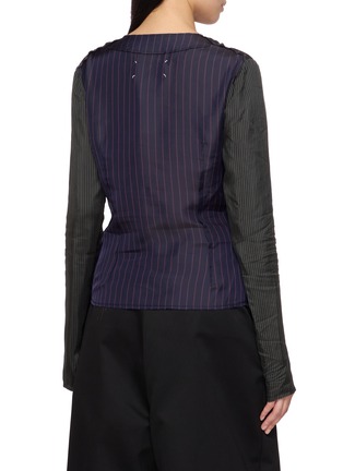 背面 - 点击放大 - MAISON MARGIELA - Lining Patchword Top