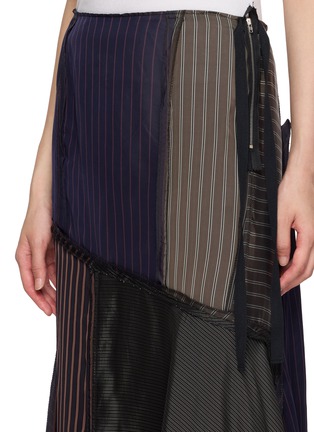  - MAISON MARGIELA - Lining Patchwork Midi Skirt