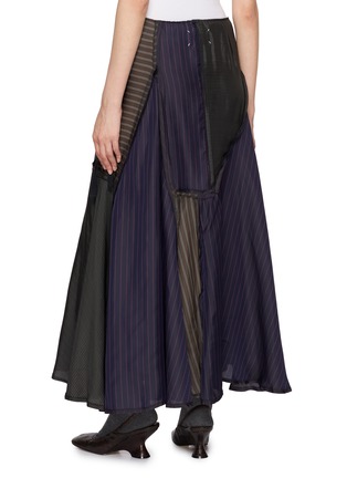 背面 - 点击放大 - MAISON MARGIELA - Lining Patchwork Midi Skirt