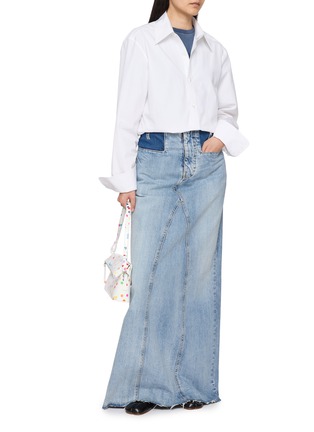 模特儿示范图 - 点击放大 - MAISON MARGIELA - Long Sleeve Cotton Shirt