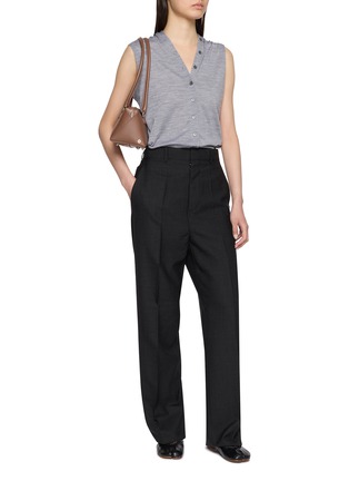 模特儿示范图 - 点击放大 - MAISON MARGIELA - Tailored Wool Trousers