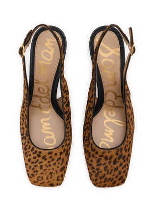 细节 - 点击放大 - SAM EDELMAN - Lucille 65 Leopard Slingback Pumps