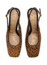细节 - 点击放大 - SAM EDELMAN - Lucille 65 Leopard Slingback Pumps