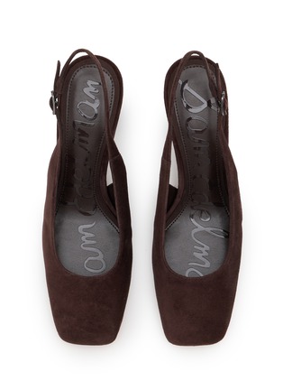 细节 - 点击放大 - SAM EDELMAN - Lucille 65 Suede Slingback Pumps