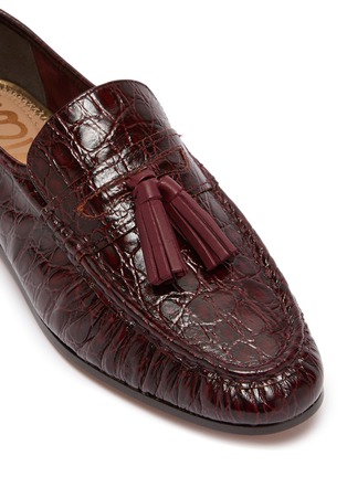 细节 - 点击放大 - SAM EDELMAN - Lana Leather Loafers