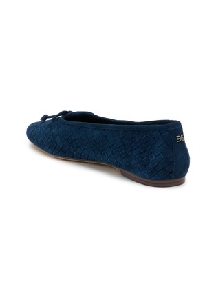  - SAM EDELMAN - Ruthie Woven Suede Ballerina Flats