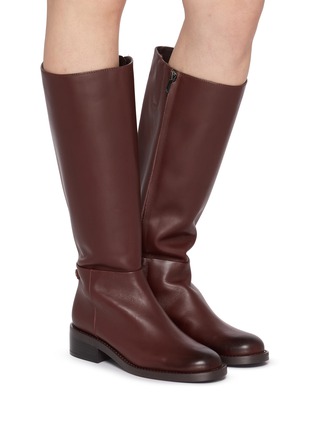 模特儿示范图 - 点击放大 - SAM EDELMAN - Milla 30 Tall Leather Boots