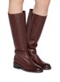 模特儿示范图 - 点击放大 - SAM EDELMAN - Milla 30 Tall Leather Boots