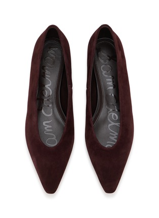 细节 - 点击放大 - SAM EDELMAN - Emory Suede Ballerina Flats