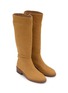 细节 - 点击放大 - SAM EDELMAN - Milla 30 Tall Nubuck Leather Boots