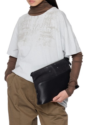 正面 -点击放大 - MAISON MARGIELA - SAC Soft Leather Pouch Bag