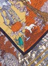 细节 - 点击放大 - INOUI EDITIONS - Quatre Saisons Silk Square Scarf – Autumn