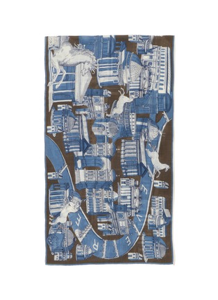 细节 - 点击放大 - INOUI EDITIONS - Roma Wool Scarf